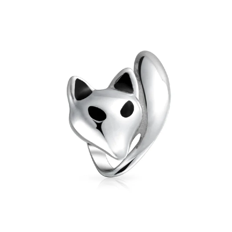 Ladies bracelets girlfriend surprise picks-Foxy Lady Charm Bead Sterling Silver for European Bracelet