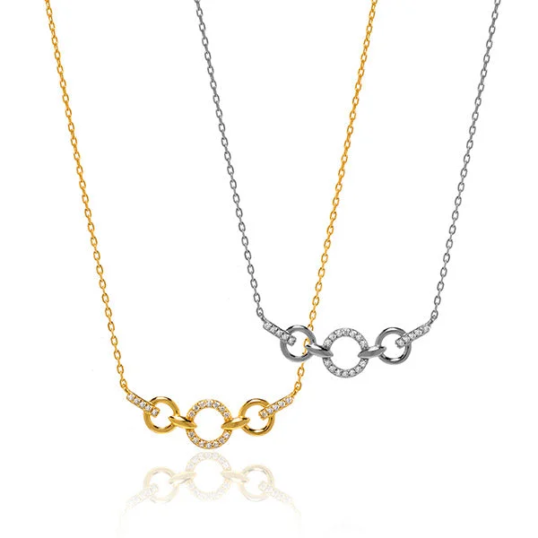 Ladies necklaces statement jewelry pieces-Chainy Necklace