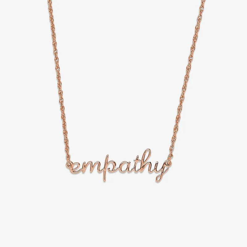 Ladies necklaces 2025 style trends-Empathy Necklace