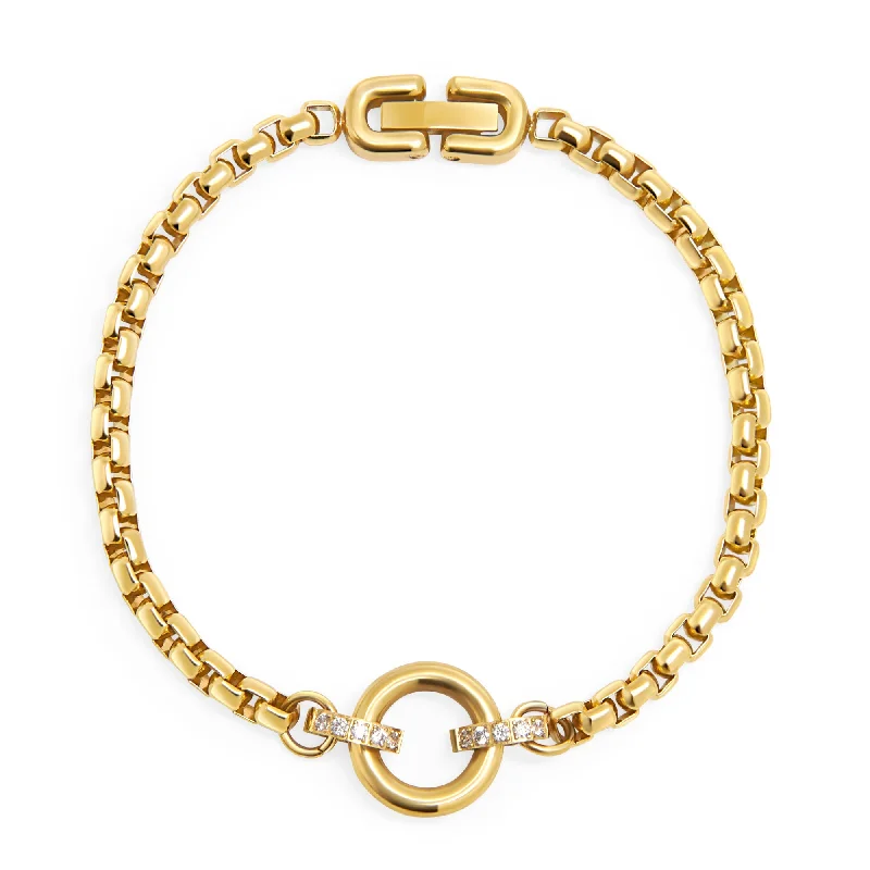 Ladies bracelets elegant gold designs-Trina Bracelet