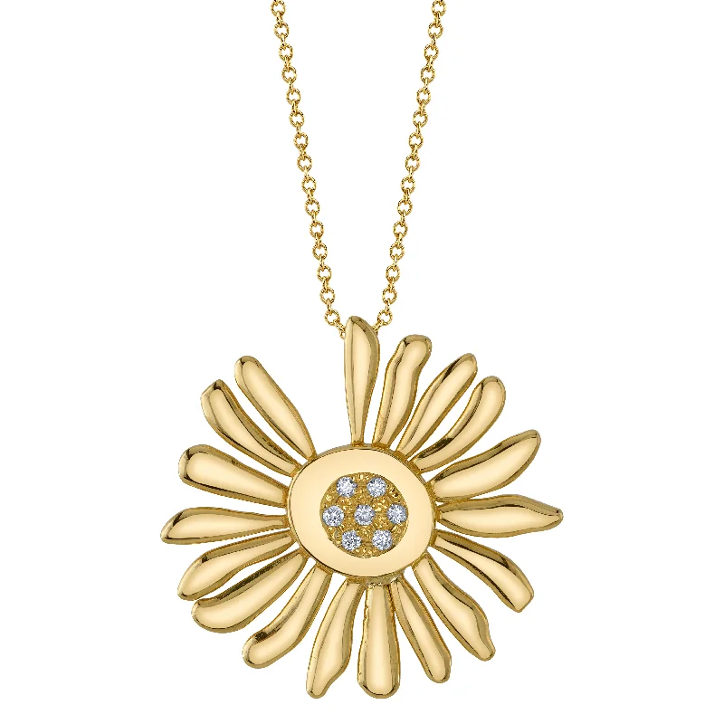 Ladies necklaces friendship circle styles-The Daisy Necklace