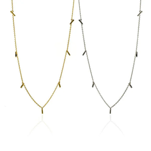 Ladies necklaces chain length guide-Tic Tac Necklace