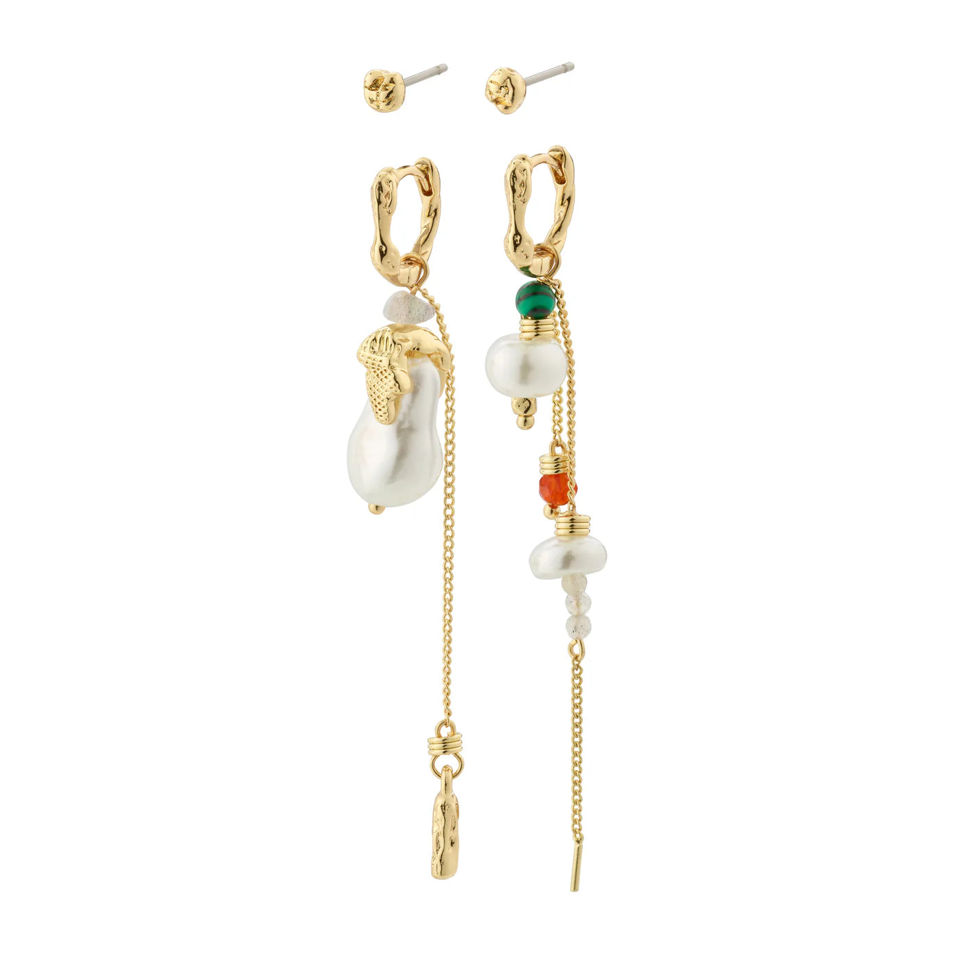 Ladies earrings e-commerce store finds-Trust Gold Plated Earring Set